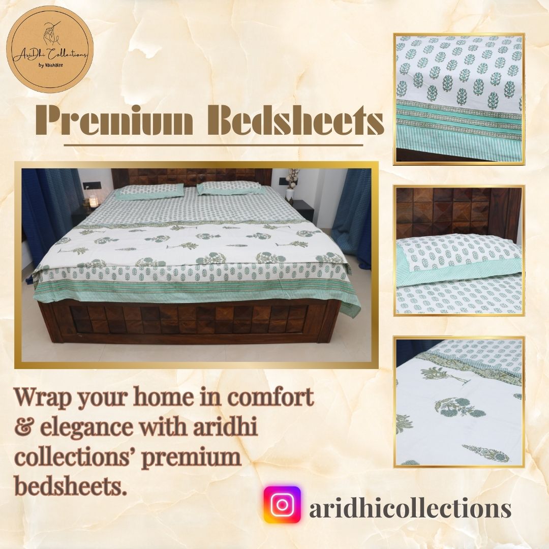 Hand Blocked Bedsheets