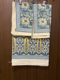 Handblocked single bedsheet 60x90 (B45)