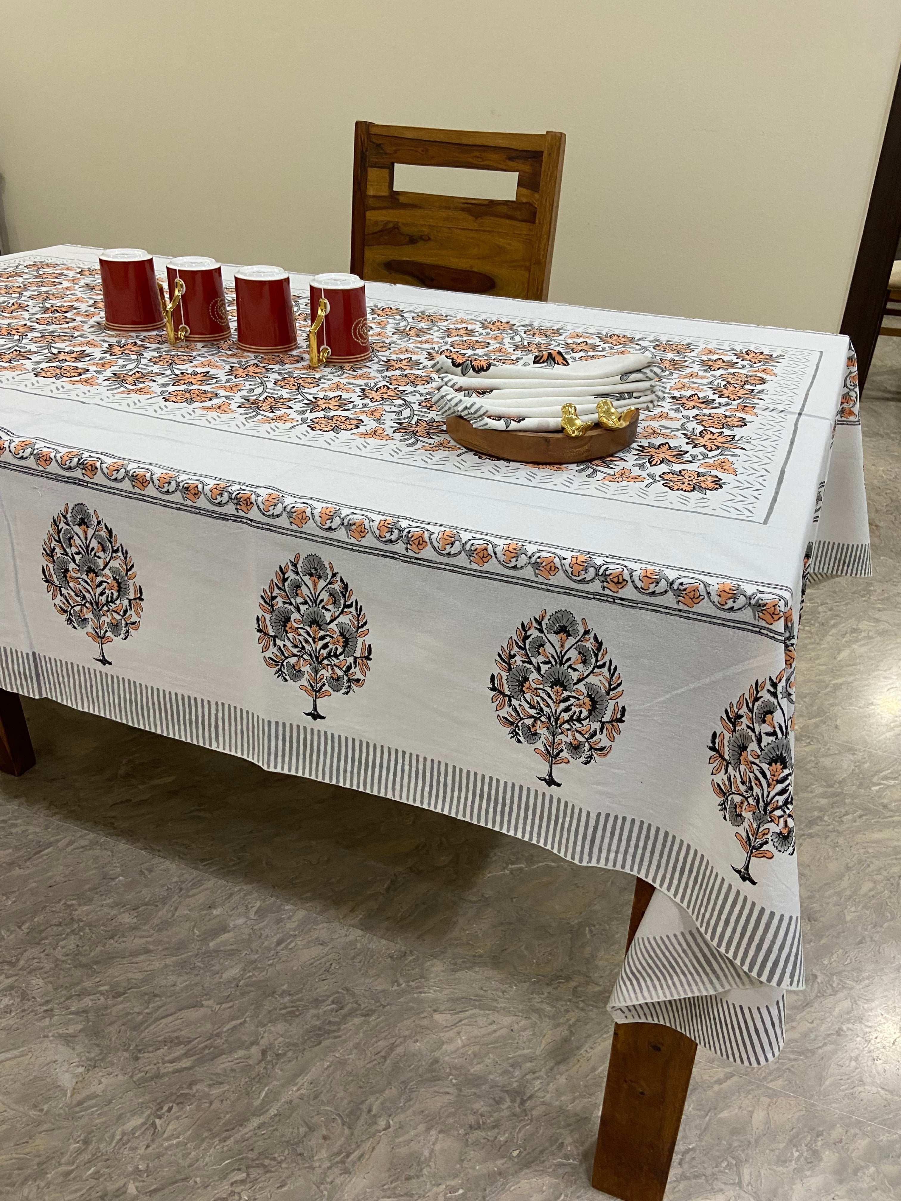 জটিল কমলা ৰঙৰ আৰ্হি (S26)